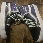 Vans Girl Boy  SK8 Hi‎ Top Sneakers Camo Purple Camo Women size 8.0 Men 6.5 Photo 5