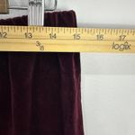 Velvet Skirt Size 14 Burgundy Holiday Party Whimsigoth Luxe Grunge Vintage 90s Purple Photo 1