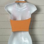 Urban Outfitters  Out From Under Orange Zip Crop Tank size XS/S Photo 1