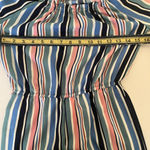 Iz Byer Girls AMY BYER Multicolor Stripe Jumpsuit Photo 5