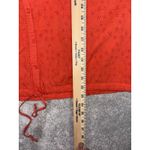 Free People  Stars Align‎ Cotton Eyelet Top in Orange Size M * Photo 6