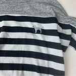 PINK - Victoria's Secret PINK size XS Victoria's Secret Striped Long Sleeve Tee with Sequin Dog Photo 6