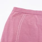 NBD x The Naven Twins Diamond Skirt Mauve Pink Knit Stretch Mini Size Small Photo 6