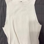 ZARA  Ribbed High Neck Tank Top Photo 0