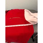 mondi SPORTS Hooded Zip Front Color Block Red & White Jacket Womens Size L‎ Size L Photo 8