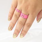 Butterfly Matching BFF Rings Pink Photo 2