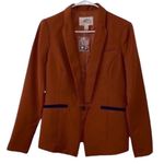 Forever 21 Orange Rust Blazer(Size XS) Photo 0