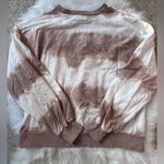 Zenana Outfitters  Cream and Brown Lounge Set, size Small Photo 2