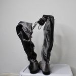 JustFab  Gray Over-the-Knee High Boots Photo 3