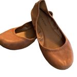 Lucky Brand  Emmie Leather Ballet Flat Women’s Size 9M Brown Non Slip Sole Photo 6