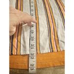 Porridge Women’s Blouse Sz Small Short Sleeve Striped Preppy Fall Autumn Retro Photo 10