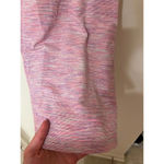 Lululemon womens 6 light purple space dye power Y luon tank top built in bra Photo 1