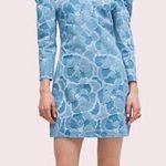 Kate Spade Puff Sleeve Peony Dress Photo 0