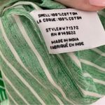 Walter Baker Cut Out Midriff Cotton Meera Dress Green Kelly Stripe size S NWT Photo 13