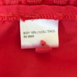 Y2K Cremieux Women Top Red Lyocell Camisole Satiny Layer Coquette Festival Retro Size undefined Photo 6