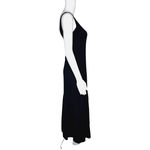 Tomas Maier x Uniqlo Dress Womens Small Black Tiered Midi Neutral Minimalist Photo 1