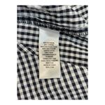 Crown & Ivy ‎ Gingham Dress Bow Sleeve Keyhole Back Casual Black White Size Small Photo 7