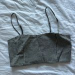 John Galt Jon Galt Gingham Crop Top Photo 0