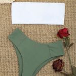 Zaful Green High Waisted Bikini Bottoms Photo 0