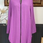 Fridaze 100% Linen Redefined Zip Lagenlook Coastal Lightweight Jacket Photo 0