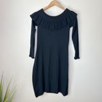 Lilly Pulitzer ‎ Moda Off The Shoulder Black Sweater Dress Long Sleeve Medium Photo 5