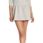 All Saints Size Small Grey Niki Sweat Mini Dress Photo 0