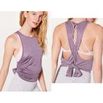 Lululemon Womens Tied & True Tank in Smoked Mulberry size 2 Photo 1