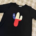 South Stitch Cactus Women's Denim T-shirt Size L. Brand: Southern Stitck   Photo 1