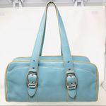 Cole Haan  teal textured leather purse, NWT Photo 1