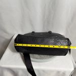 DKNY  Black Faux Leather Tote Bag Shoulder Crossbody Zippered Work Purse Photo 10