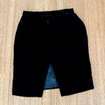 Marion Digney New York Black Velvet Skirt Business Career Party Fitted Size M Photo 5