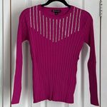 🆕 International Concepts, Rhinestone Sweater, Small Pink Photo 0