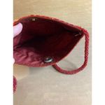 Vintage Y2K Pink Seed Bead Crochet & Mesh Crossbody Bag w/Magnetic Closure EUC Photo 1