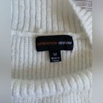 NWT Ambiance Vanilla White Knit Pullover Sweater Size M Photo 5