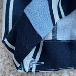 J.O.A. White Striped Wrap Skirt Photo 4