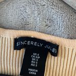 Sincerely Jules Women's Orange Ribbed Top Photo 2