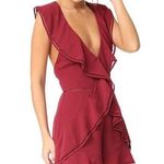 Keepsake The Label Lovers Holiday Romper Maroon Size XS Photo 0