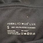 Yogalicious  Lux Black Capri Leggings size S Photo 1