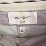 Aritzia Wilfred The Melina High Rise Vegan Leather Pants in Purple/gray size 6 Gray Photo 6