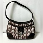 Etienne Aigner  Leather Logo Shoulder Bag Vintage Original Photo 3