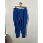FIGS  Women’s High Waisted Zamora Jogger Scrub Pant Royal Blue Large P Medical Photo 5