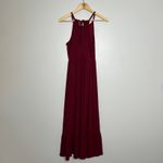 Old Navy Red Racerback Sleeveless Tank Maxi Dress Photo 4