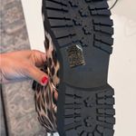 Stylish Leopard Print Ankle Boots Brand new in box Black Size 6 Photo 1