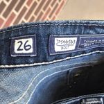 Miss Me Boot Cut Fleur De Lis Bling Jeans LONG Photo 6