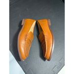 J Crew Penny loafers Warm Chicory Shoes Womens Size 7.5 Honey Brown‎ Slide Photo 3