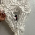 NEW Sexy White Lace Bodysuit teddy M Size M Photo 3