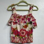 Anthropologie Love the Label Imogene Ruffle Top Sz S Photo 1