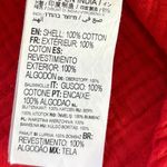 Billabong  Spellbound Mini Dress Cotton Gauzy V Neck Womens XS Red Orange Photo 6