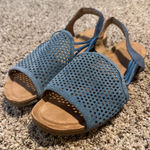 Earth Origins  blue Perforated Sandals size 9 Photo 0