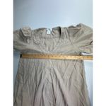 Cynthia Rowley  Linen Viscose Blend Puff Sleeve V Neck Tunic‎ Dress Photo 2